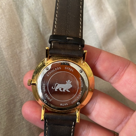 Larsson & Jennings Brown Leather Watch - Picture 5 of 8